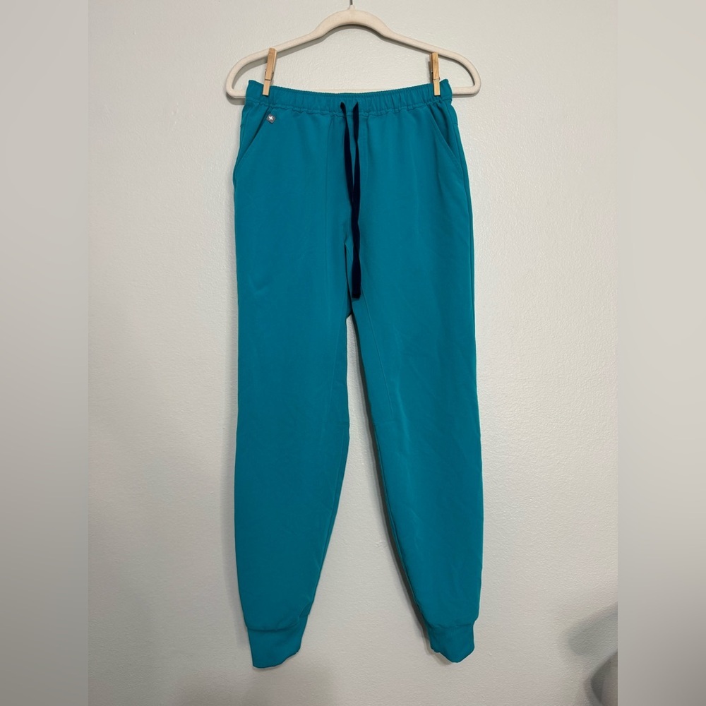 Figs Tansen Jogger Scrub Pants in Teal - XS